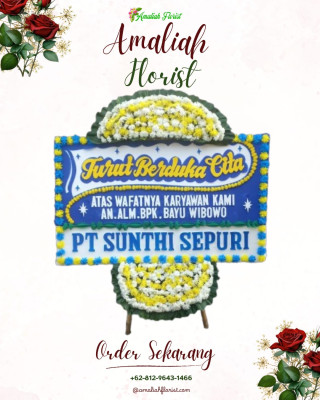 Papan Bunga Duka di Campang Jaya