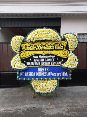 Papan Bunga Duka di Campang Jaya