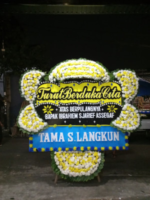Papan Bunga Duka di Campang Jaya
