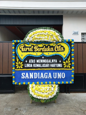 Papan Bunga Duka di Campang Jaya