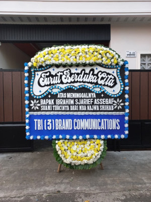 Papan Bunga Duka di Campang Jaya